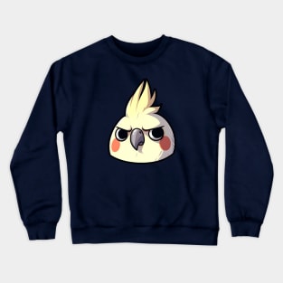 Skeptical Cockatiel Crewneck Sweatshirt